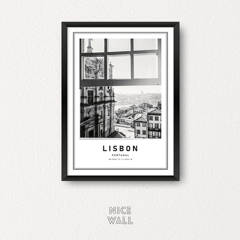 Cuadro Poster Lisboa