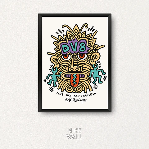 Cuadro Keith Haring DV8