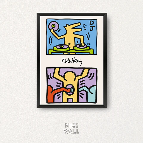 Cuadro Keith Haring Bro Fist