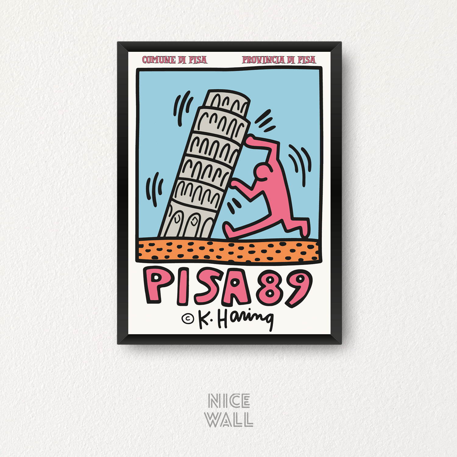 Cuadro Keith Haring Pisa