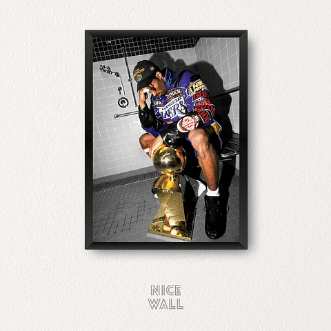 Cuadro Kobe Bryant Campeón