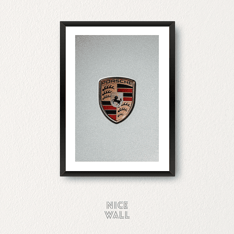Cuadro Porsche Logo