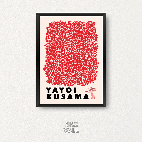 Cuadro Yayoi Red