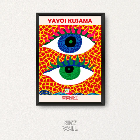 Cuadro Yayoi Eye Two