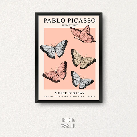 Cuadro Picasso Butterfly