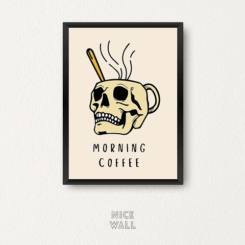 Cuadro Morning Coffee