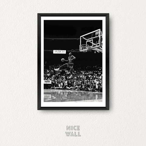 Cuadro Michael Jordan salto