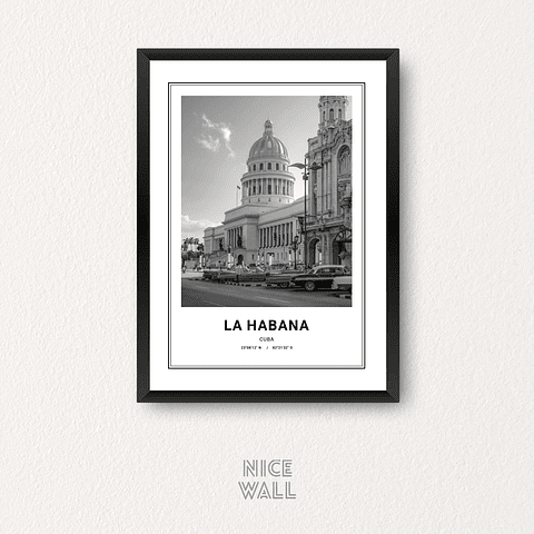 Cuadro Poster La Habana