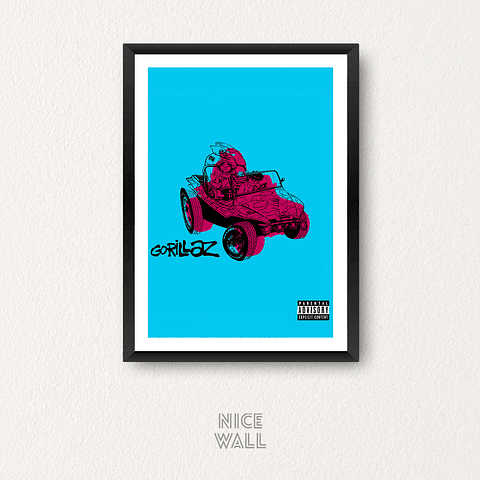 Cuadro Poster Gorillaz