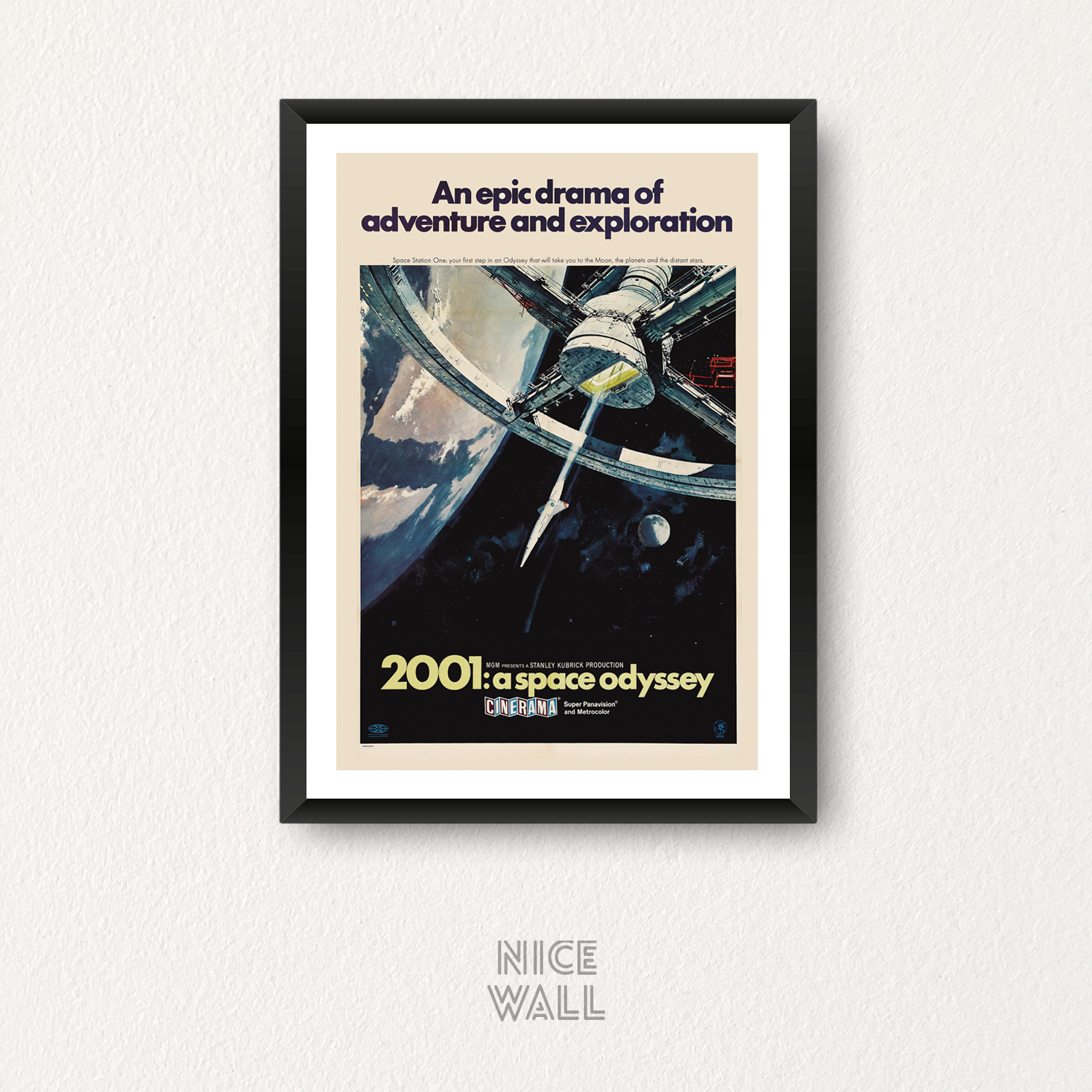 Cuadro 2001 Odisea al Espacio Ilustración Dos