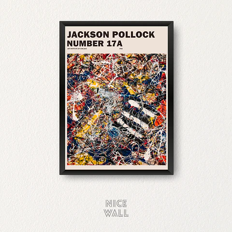 Cuadro Jackson Pollock Number 17A