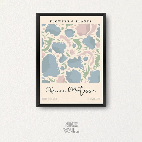 Cuadro Matisse Colorful Flower