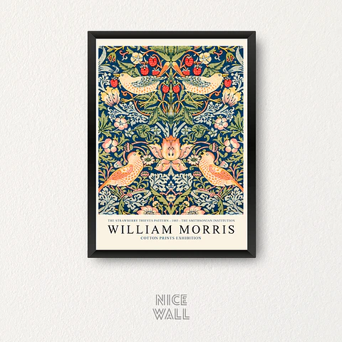 Cuadro William Morris Flowers & Birds
