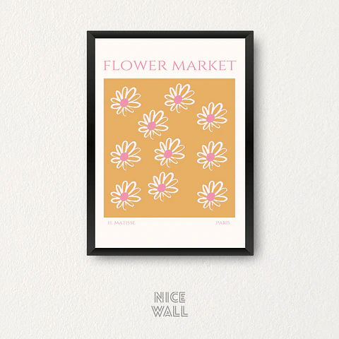 Cuadro Flower Market Paris