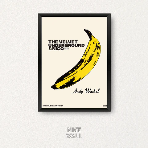 Cuadro Andy Warhol Banana Product