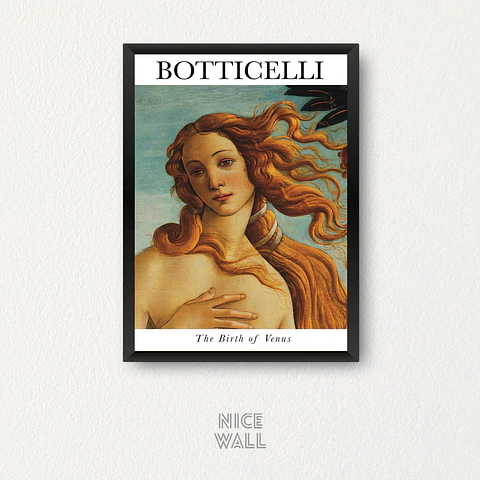 Cuadro Botticelli The Birth of Venus