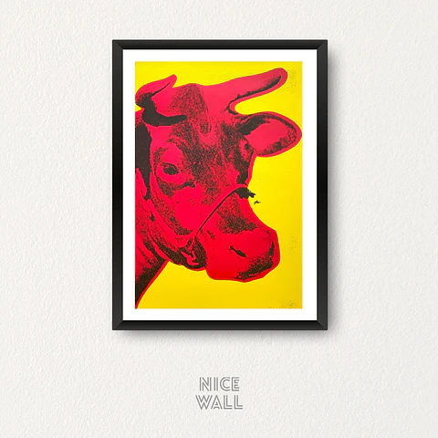 Cuadro Andy Warhol Vaca
