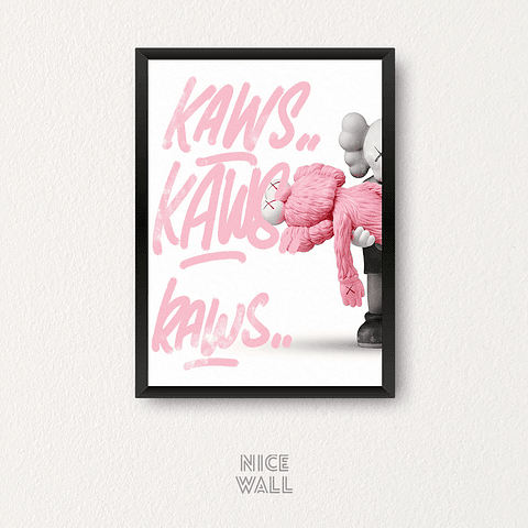 Cuadro Kaws Street Art Dos