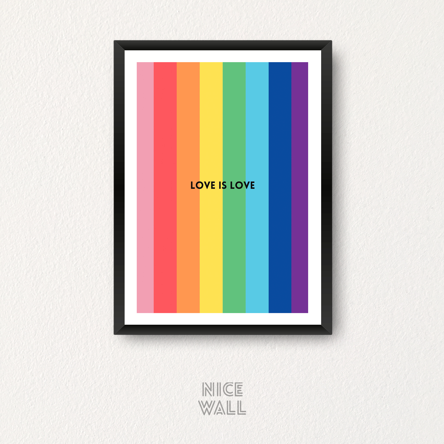Cuadro Love is Love