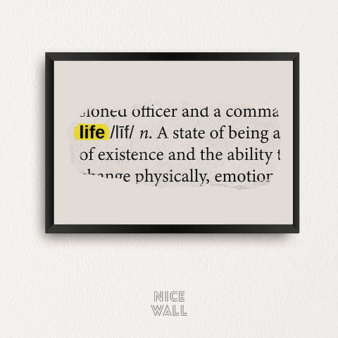 Cuadro Life