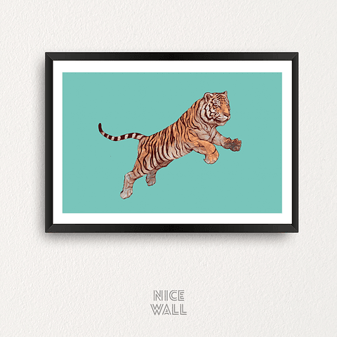 Cuadro Tigre