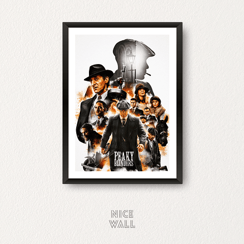 Cuadro Poster Peaky Blinders