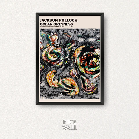 Cuadro Ocean Greyness Pollock