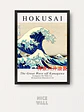 Cuadro Hokusai The Great Wave Off Kanagawa - Miniatura 1