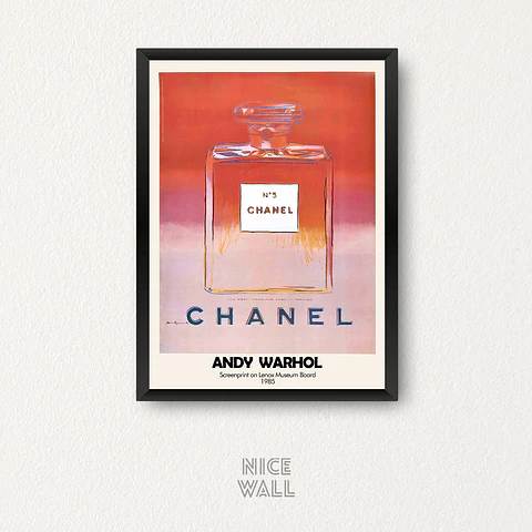 Cuadro Andy Warhol Chanel Red
