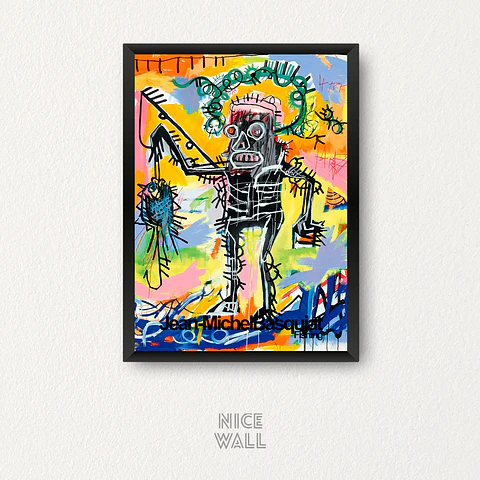 Cuadro Jean-Michel Basquiat Fishing