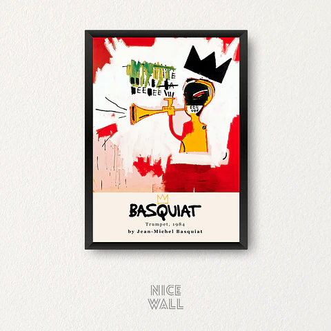 Cuadro Jean-Michel Basquiat Trumpet
