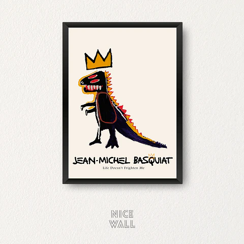 Cuadro Jean-Michel Basquiat Dino
