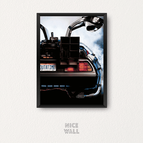 Cuadro DeLorean Out A Time
