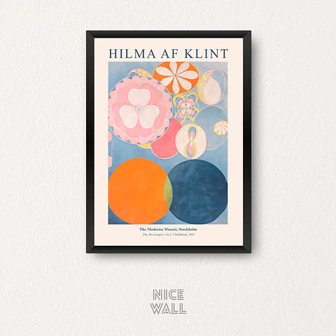 Cuadro Hilma af Klin The Ten Largest No 2