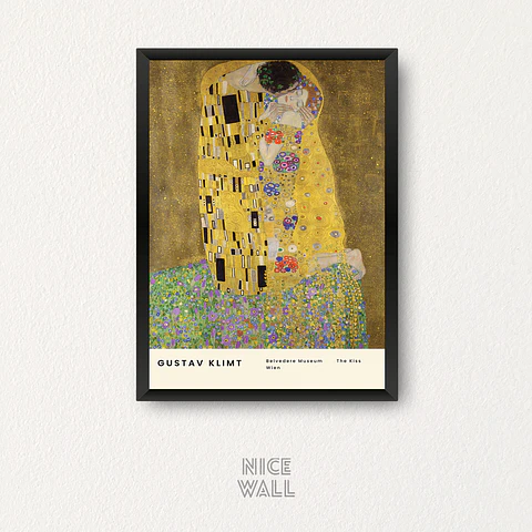 Cuadro Gustav Klimt The Kiss