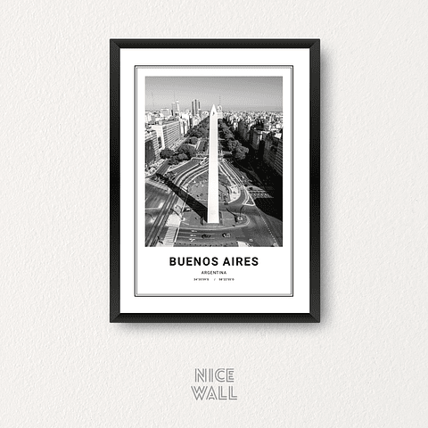 Cuadro Poster Buenos Aires