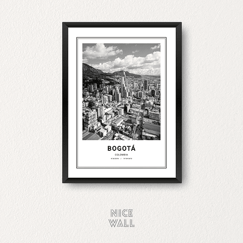Cuadro Poster Bogotá