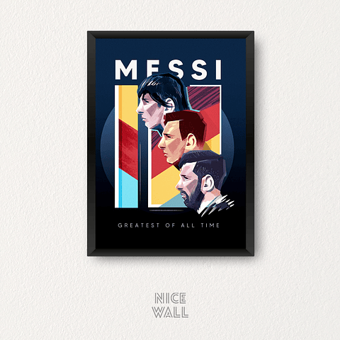 Cuadro Messi evolución