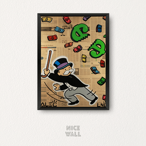 Cuadro Alec Monopoly Street Art