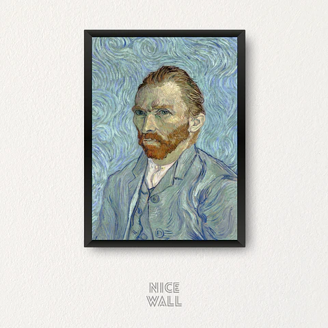 Cuadro Vincent Van Gogh Retrato Azul