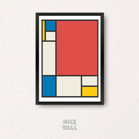 Cuadro Piet M Style dos