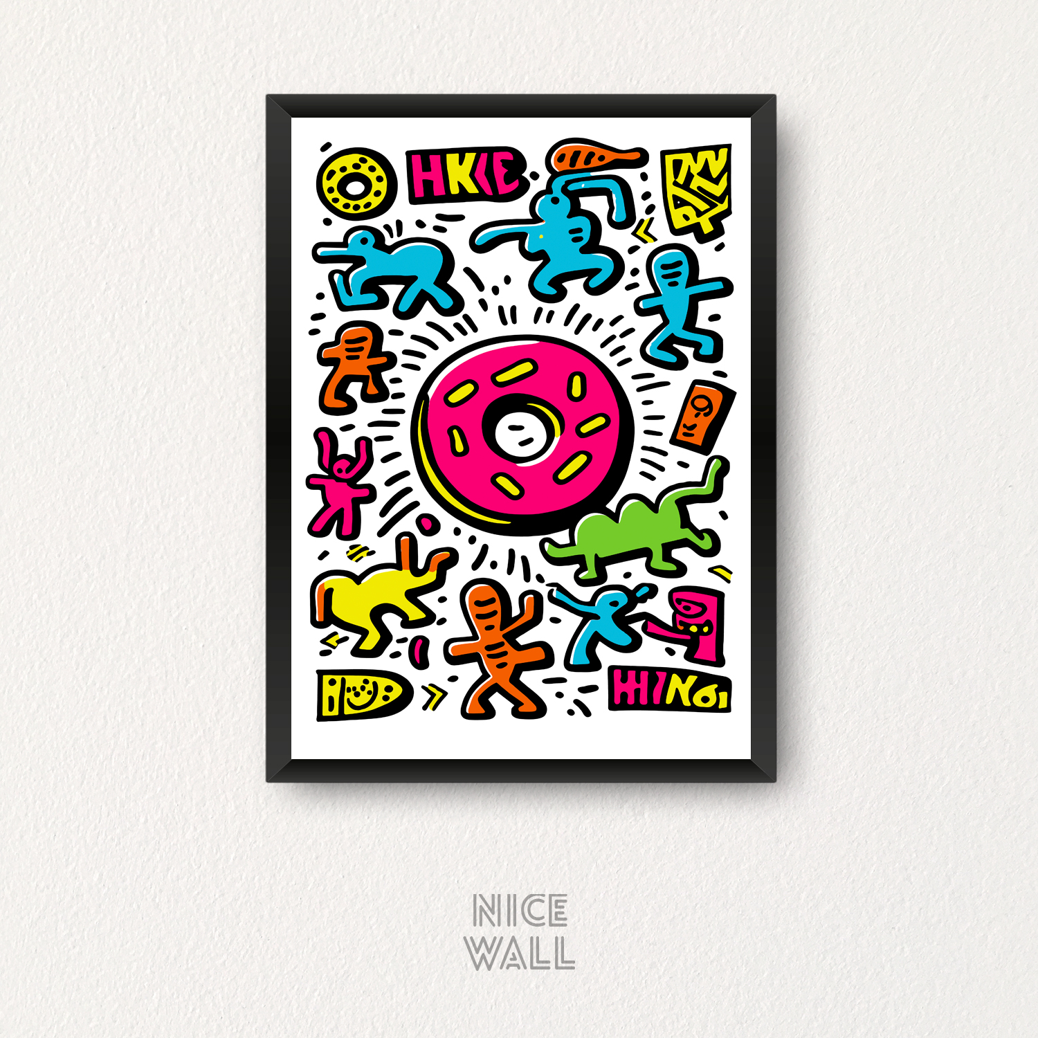 Cuadro Donut Candy Dos