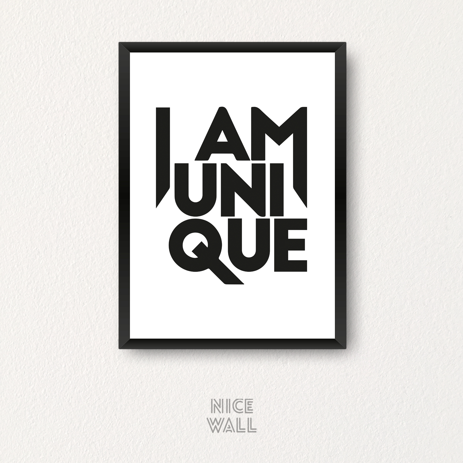 Cuadro I Am Unique