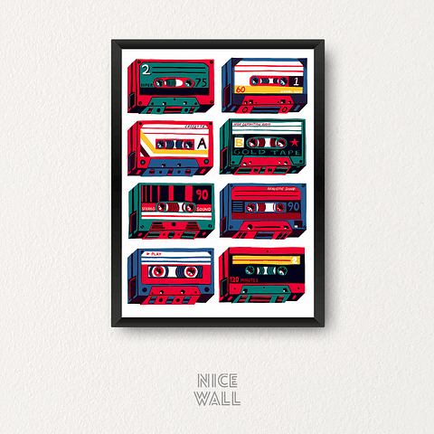 Cuadro Cassettes