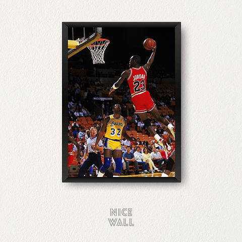 Cuadro Michael Jordan Salto Dos