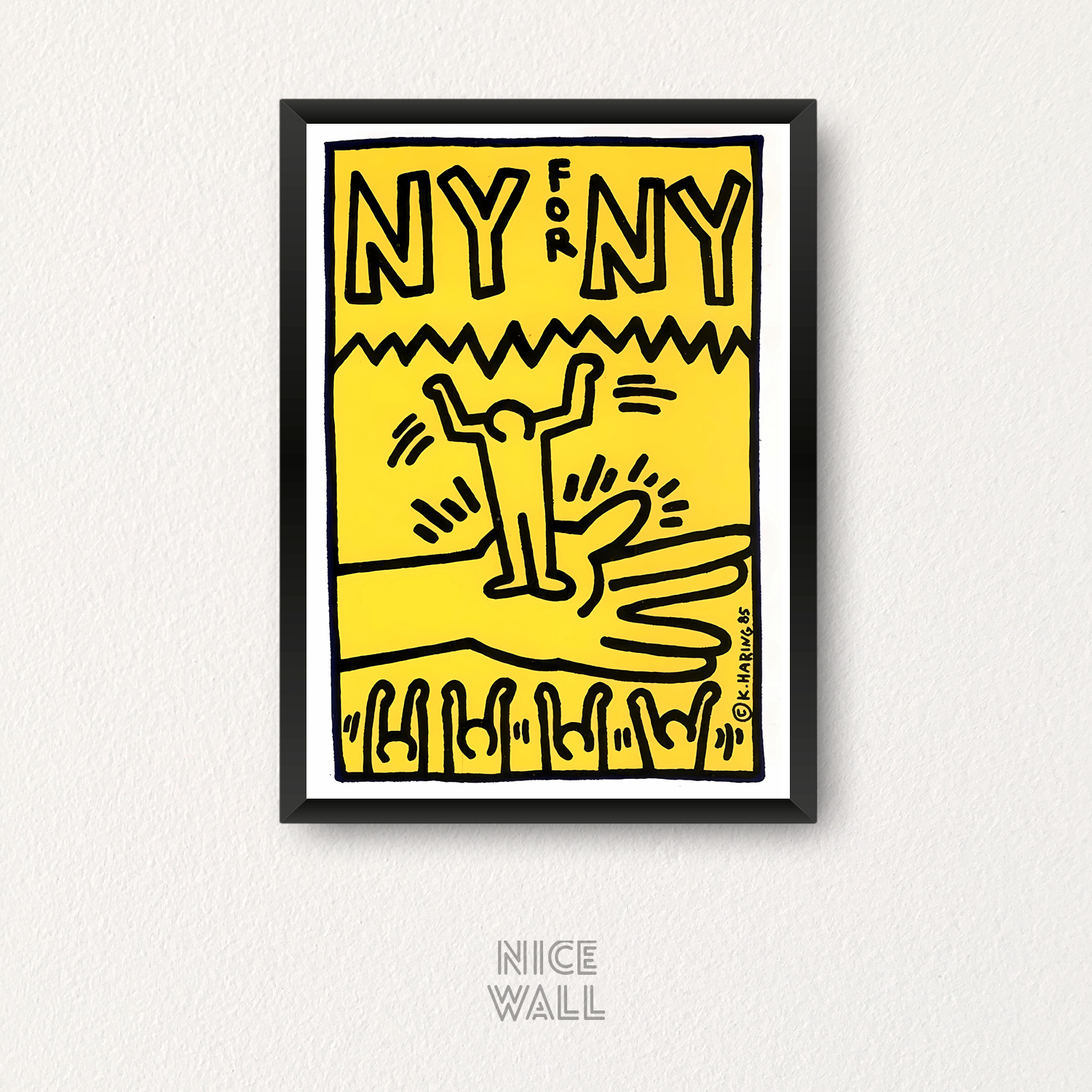 Cuadro Keith Haring NY for NY