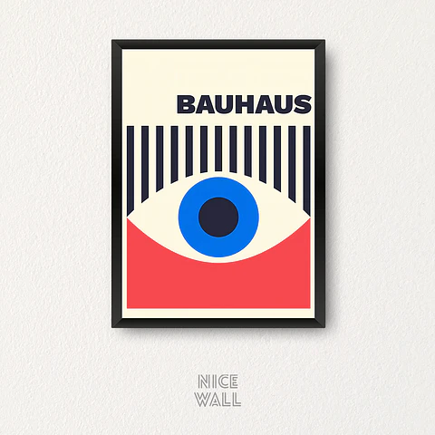 Cuadro Bauhaus Eye