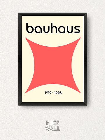 Cuadro Bauhaus 1919 - 1928