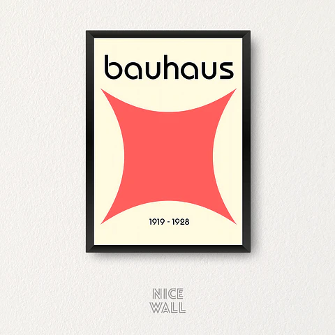 Cuadro Bauhaus 1919 - 1928