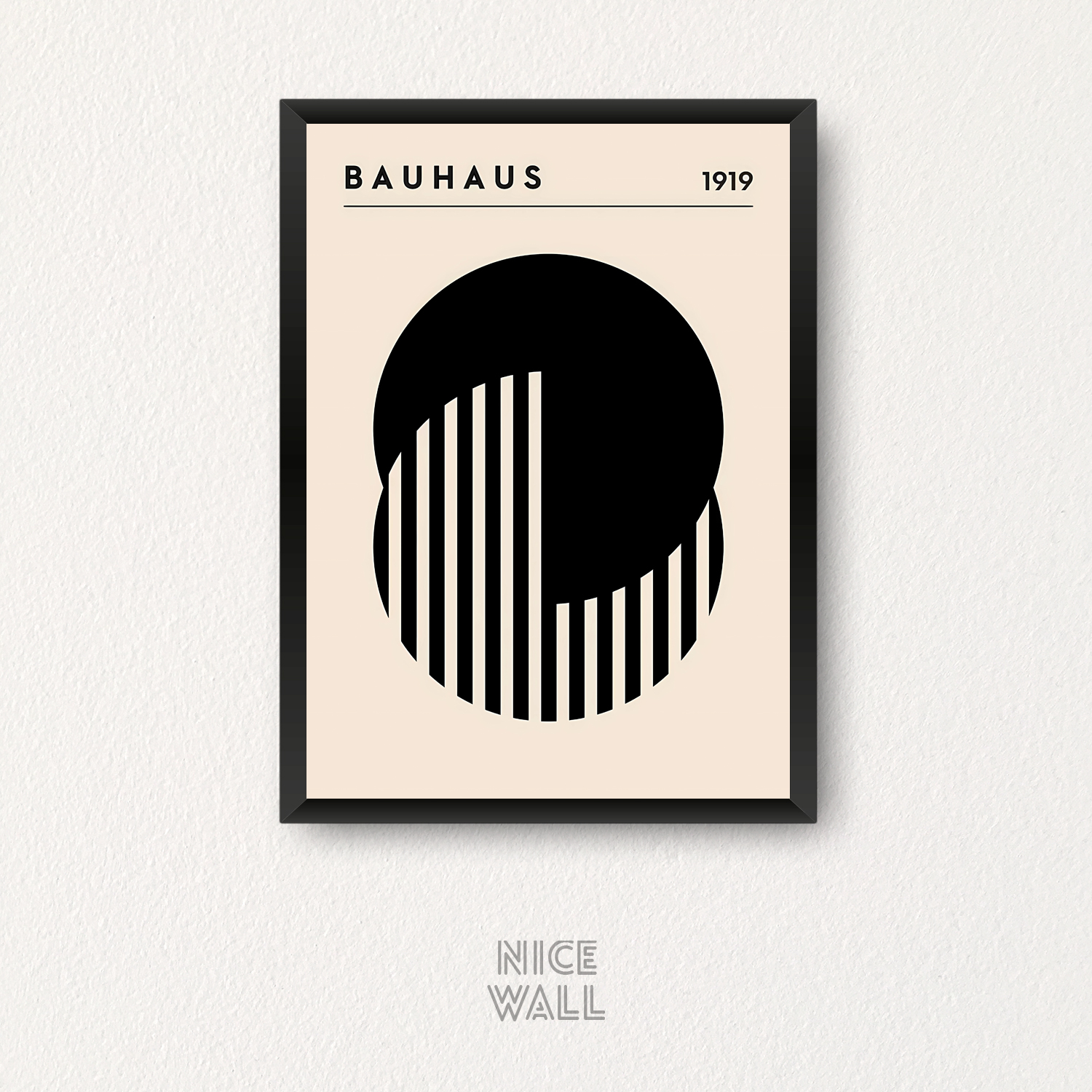 Cuadro Bauhaus 1919